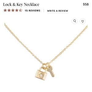 Uncommon James _ Lock & Key Necklace